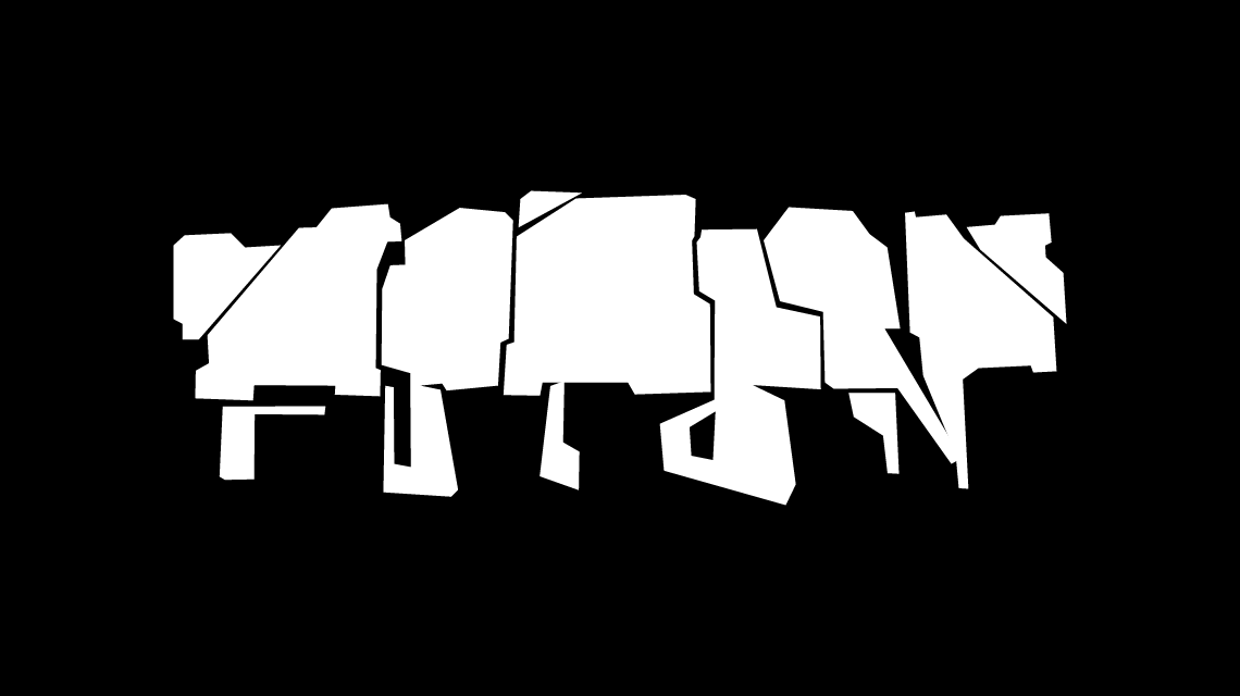 Typographie Graffiti vectoriel